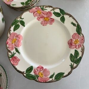 Franciscan Desert Rose dinner plate